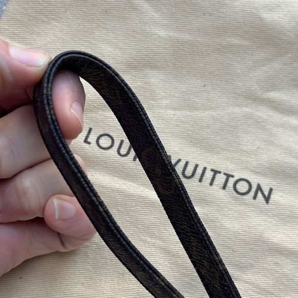 14 Louis Vuitton Monogram Canvas Key Wristlet Strap Attachment - Picture 7 of 10